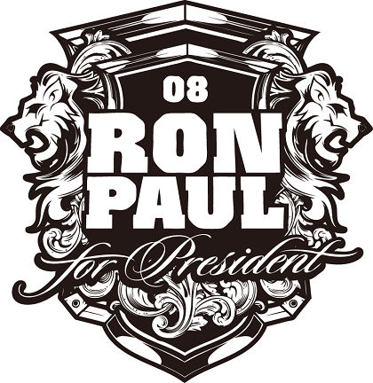 free vector Ron Paul Lions badges Vector